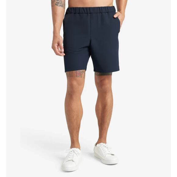 New GOOD LIFE Mens Midnight Core Stretch Polyester Twill Shorts Large - Picture 1 of 8